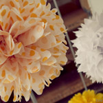 Paper Flower Wedding Décor