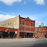 Street View of Day Block Building from Washington Avenue