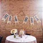 Mr &amp; Mrs Wedding Banner
